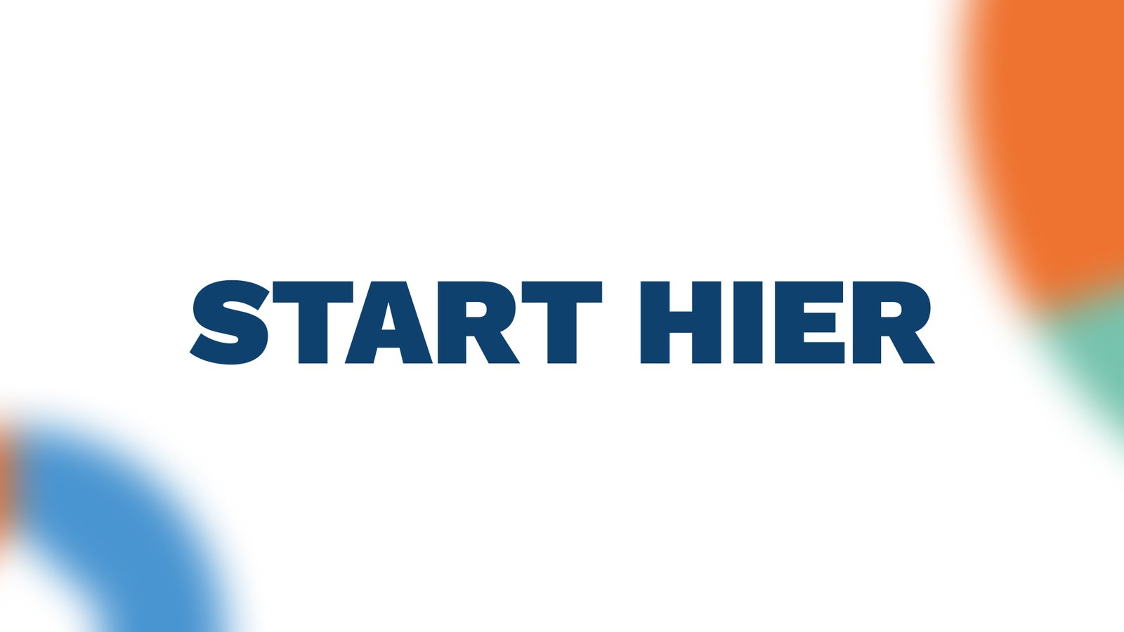 Start hier