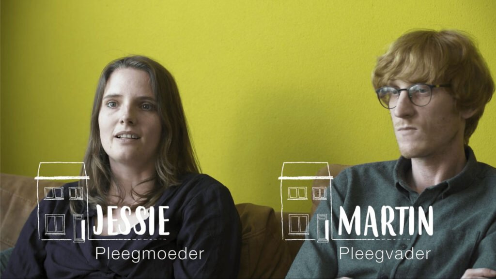 Pleegouders Jessie en Martin