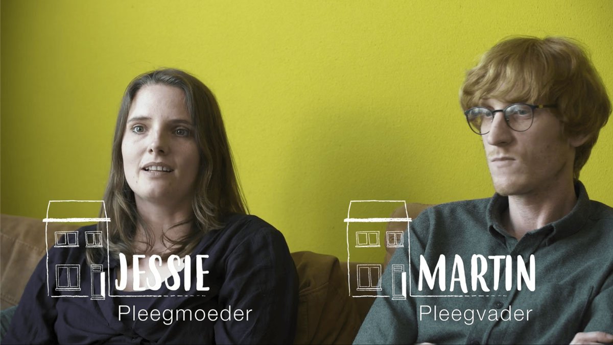 Pleegouders Jessie en Martin